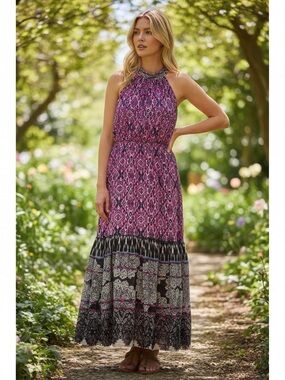 chinese dress ladies Bec + Bridge Cedar City Maxi Dress in Purple main image 0